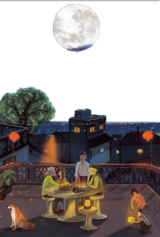 中秋节高清PNG透明图片素材，创意节日元素，一键下载设计灵感库