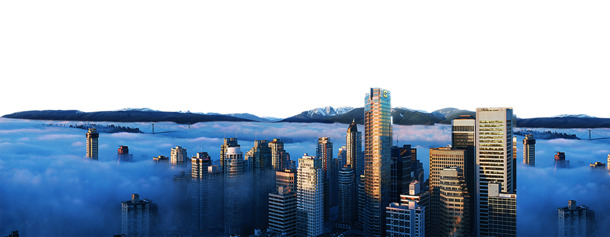 城市建筑PNG透明背景图片，高清摄影风景素材，免费下载
