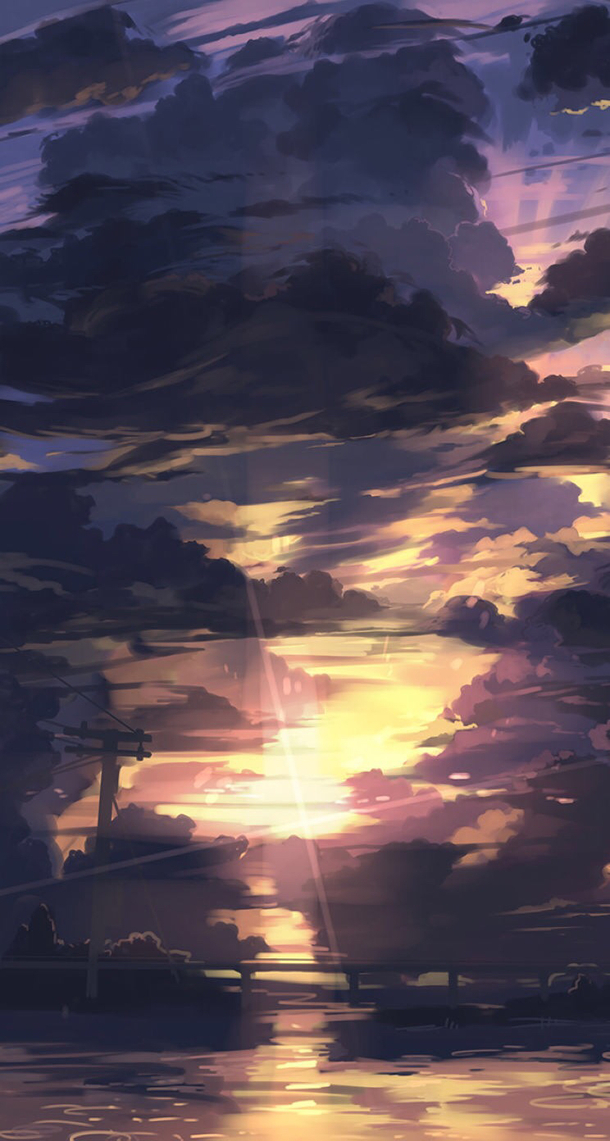手绘星空插画，高清PNG透明背景，无限创意H5设计素材下载