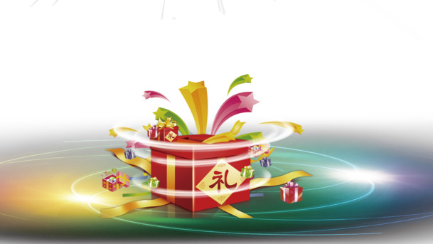 圣诞节礼物盒PNG透明图片，高清PSD设计素材免费下载
