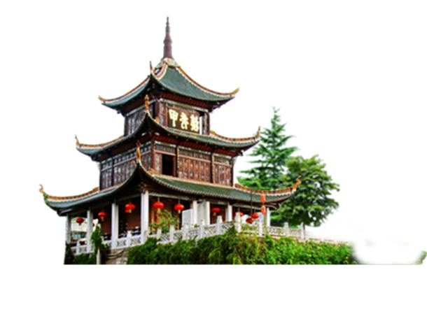 古建筑PNG透明背景图，高清摄影风景素材，一键下载