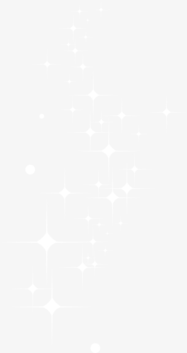高清白色星光漂浮PNG透明底纹，创意图片设计素材下载