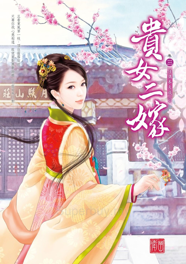 贵女二嫁小说封面，高清PNG透明背景，H5背景设计素材下载