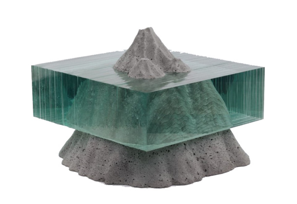 3D山脉PNG高清透明背景，风景摄影素材下载
