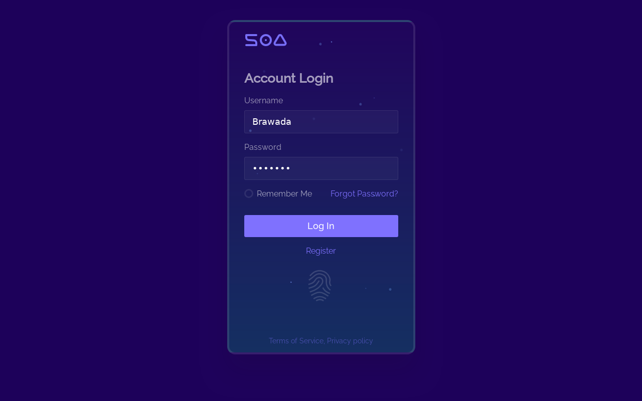 登录注册页面设计代码，html指纹登录