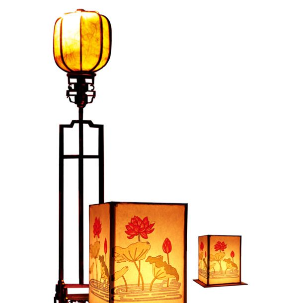 灯笼PNG透明图，元旦春节元宵节日素材，高清下载