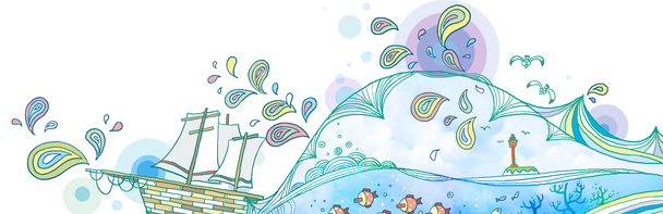 插画背景素材，高清PNG透明图片，创意banner海报设计元素免费下载