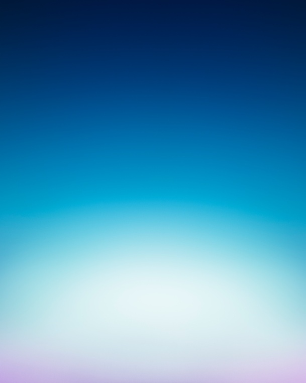 高清PNG透明背景，蓝色渐变天空光效，几何扁平设计素材下载