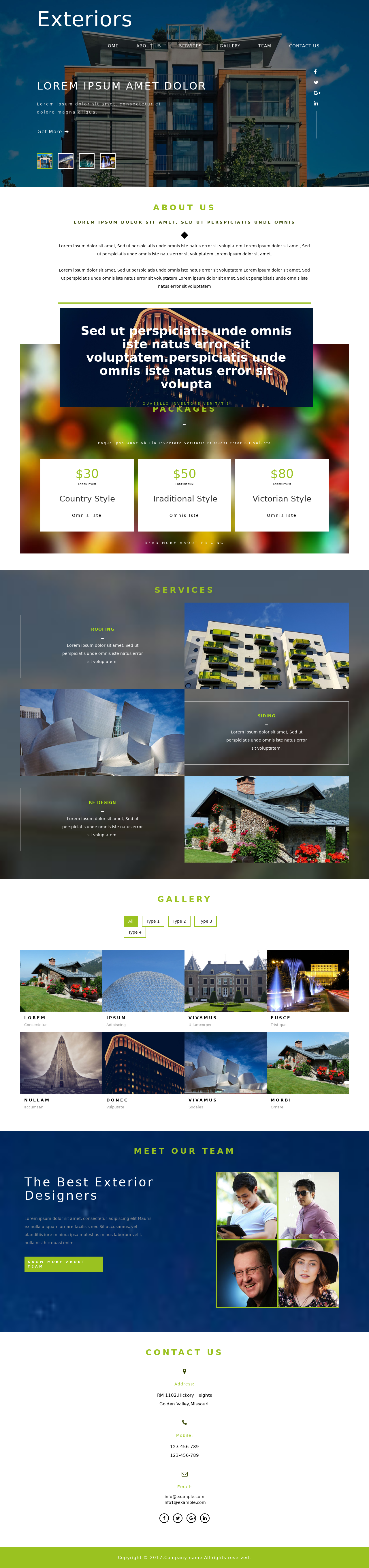建筑公司网站设计模板，html工程网站模板