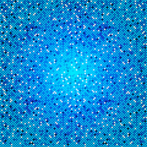 蓝色马赛克PNG背景图，高清透明设计元素，免费下载
