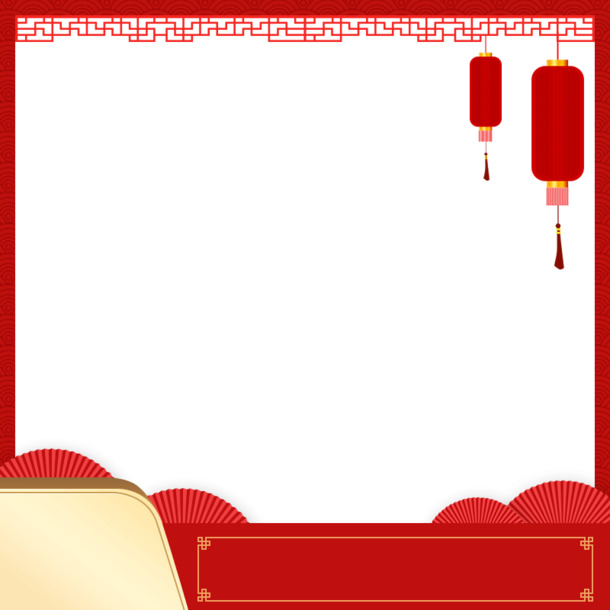 高清PNG透明背景促销边框，主图海报设计素材下载