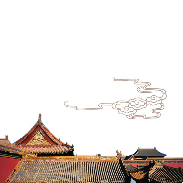 中国古建筑PNG透明背景图片，高清摄影风景素材，一键下载设计元素