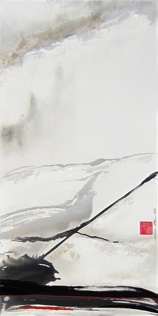 水墨创意媒体设计，精选高清PNG透明背景元素，H5背景图素材下载