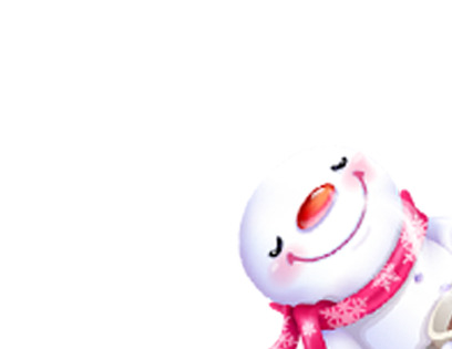 高清可爱卡通雪人PNG透明图片，情人节节日元素，设计素材免费下载