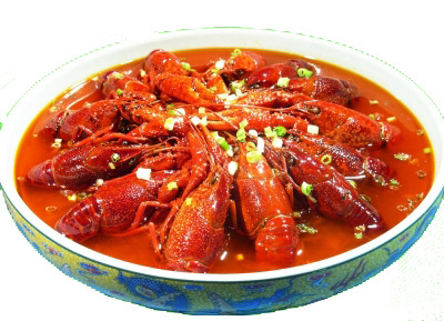 高清PNG透明龙虾图片，精美炒制元素，动物装饰素材下载