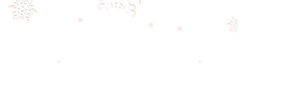 白色雪花造型PNG透明图片，创意合成漂浮元素，高清素材下载
