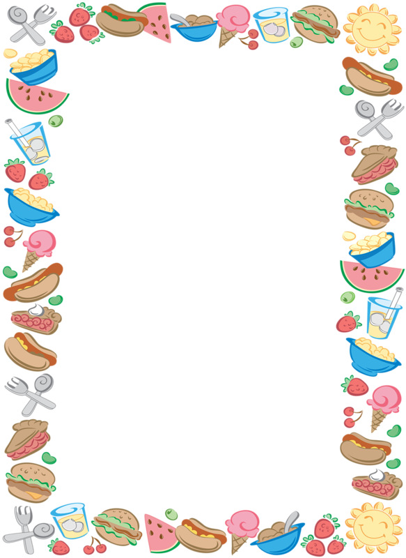 高清PNG透明食物边框图片，创意装饰元素，设计素材免费下载
