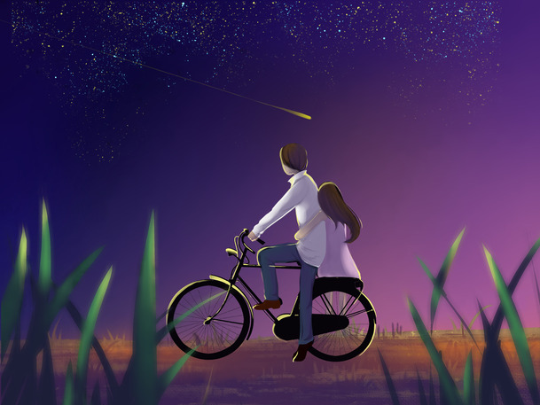 梦幻抽象PNG透明背景，坐你身后元素，高清PSD设计素材免费下载