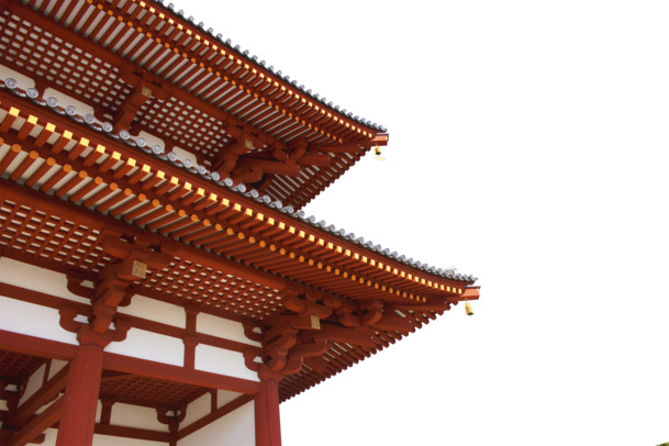 中国风古典建筑PNG透明高清图，设计素材免费下载