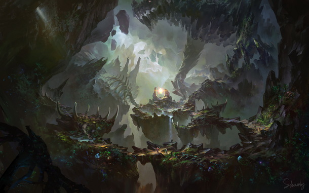 魔幻神兽出没，高清PNG透明背景，抽象梦幻设计素材下载