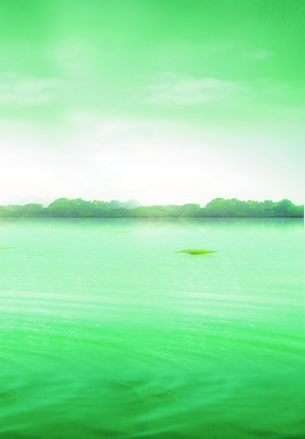 端午节绿色河面海报背景，高清PNG透明图片，节日元素丰富，设计素材下载