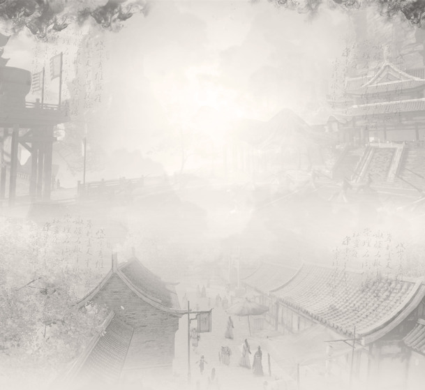 小贩街景装修古典中国风PNG透明图片，设计素材高清下载