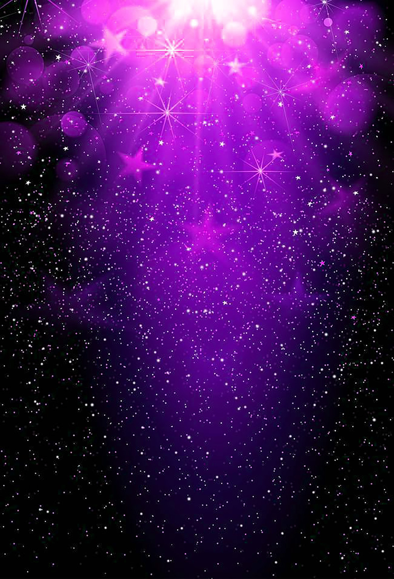 紫黑浪漫星空背景素材，高清JPG图片，个性独特，免费下载
