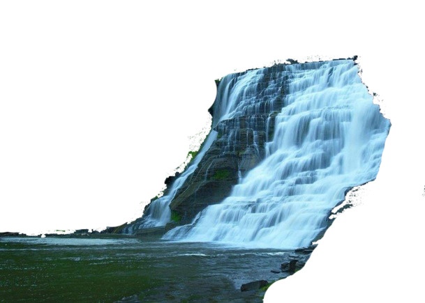 2017水潭高清PNG透明背景，摄影风景素材免费下载