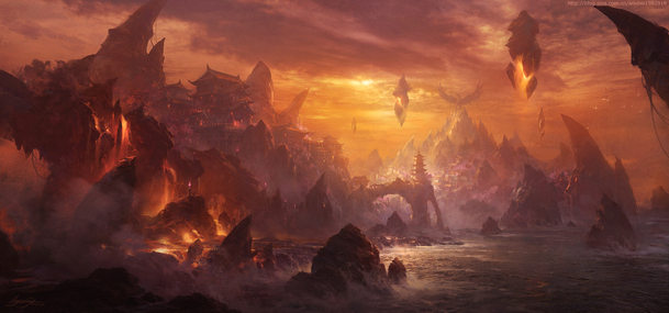 游戏原画素材，魔幻玄幻高清PNG透明背景，卡通手绘元素下载
