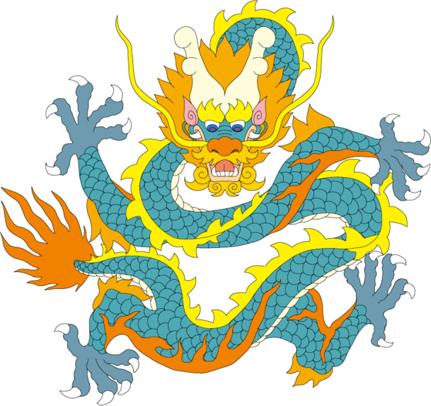 中国风龙纹矢量图，高清PNG透明图片，AI格式设计素材，一键下载装饰元素