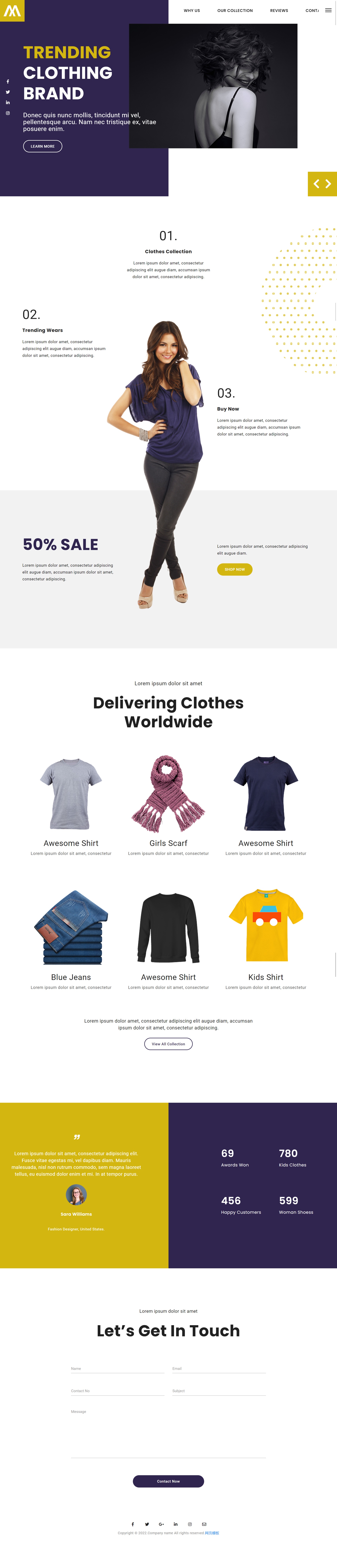 服装公司网页设计的代码，服装网站设计模板