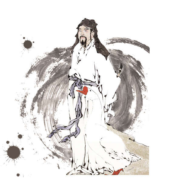 中国风高清PNG透明图片，古人装饰元素，设计素材免费下载