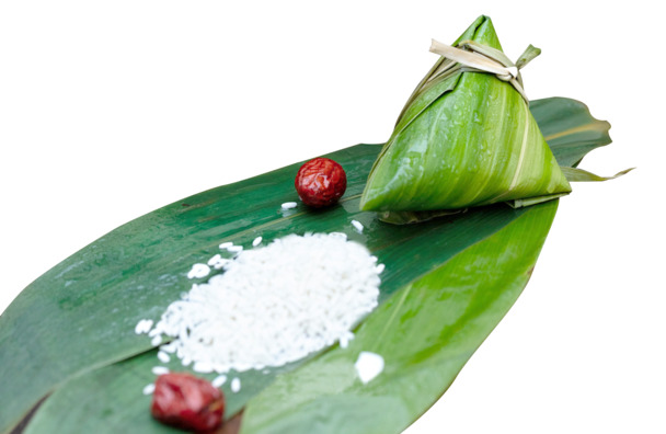 端午节粽子素材，蜜枣粽子PNG透明图，节日元素设计免费下载