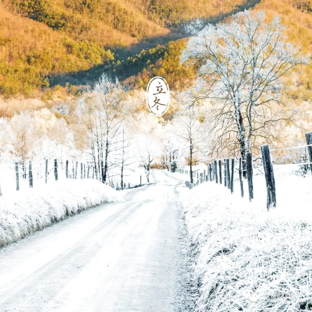 立冬雪景PNG透明背景，高清图片设计素材，一键下载