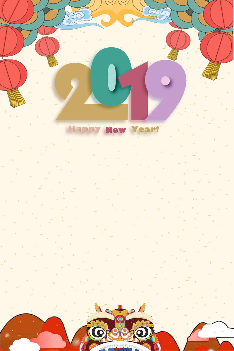2019猪年迎春创意挂历，高清JPG与PSD设计素材下载