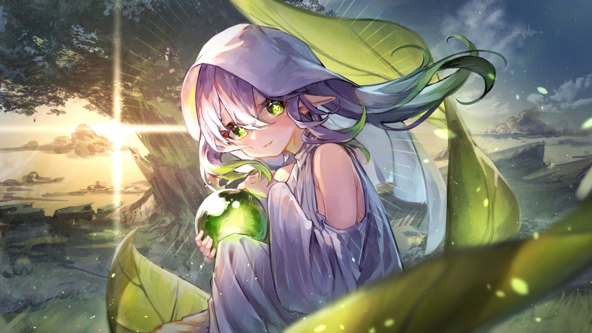 原神，绝美纳西妲草神4K动漫壁纸，高清3840x2160分辨率，一键下载！