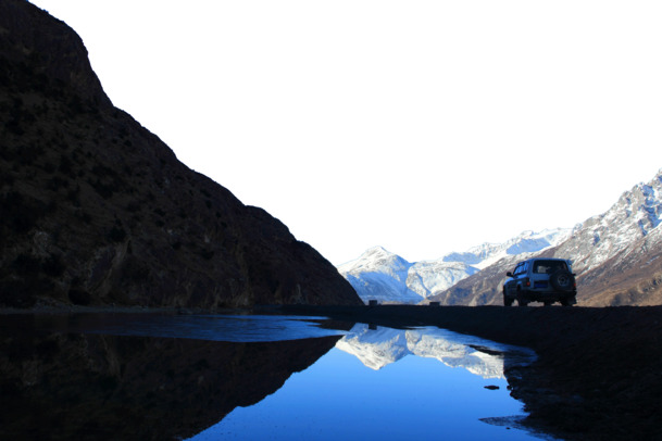 然乌湖旅游景点摄影图片，高清PNG透明背景，风景设计素材下载