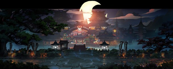 古典中国风PNG透明背景，月光映照心灵，高清图片素材下载