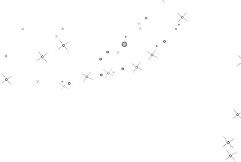 活动海报设计素材，星点卡通效果PNG透明图片及漂浮元素，高清下载