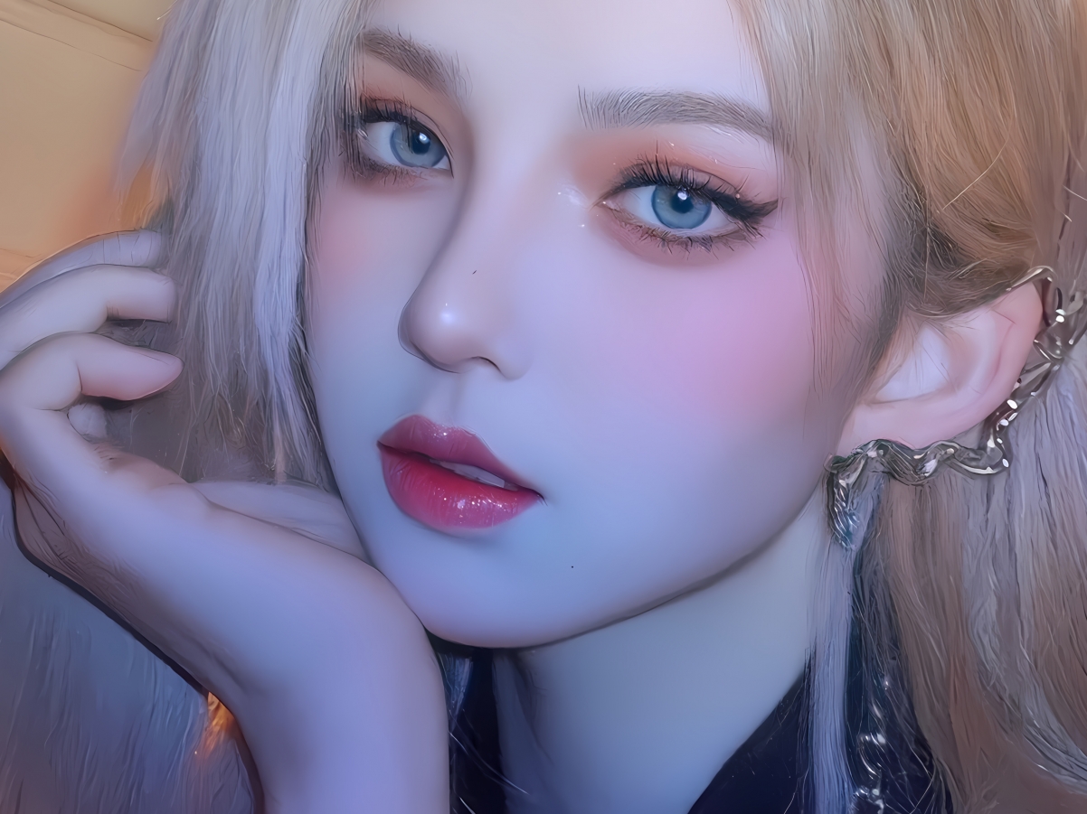 高清美女平板壁纸，2732x2048分辨率，展现漂亮容颜