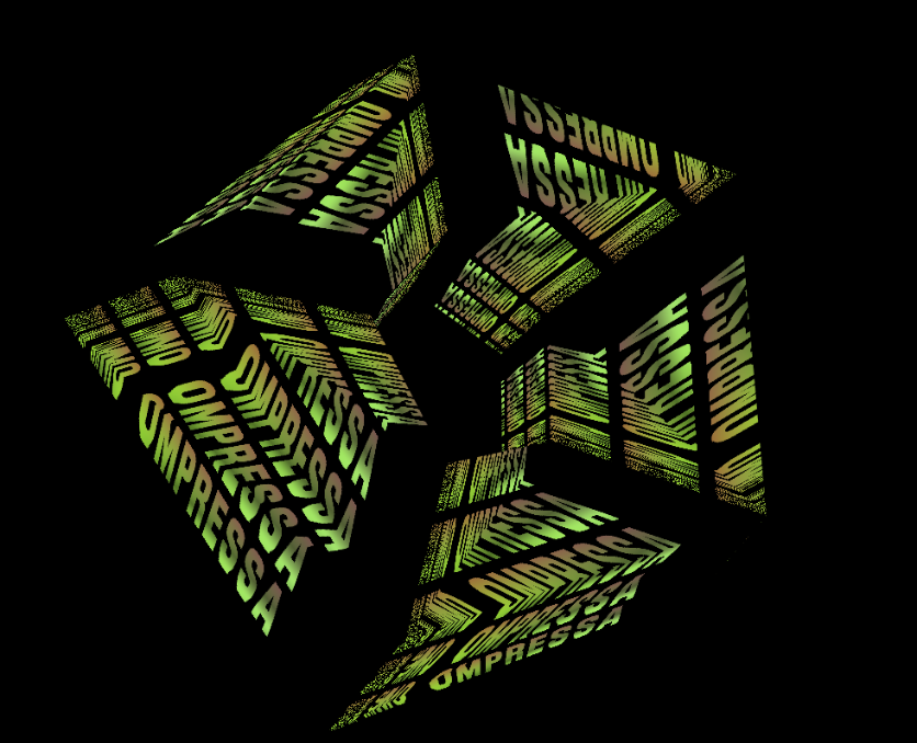Threejs文字特效，可变字体特效下载