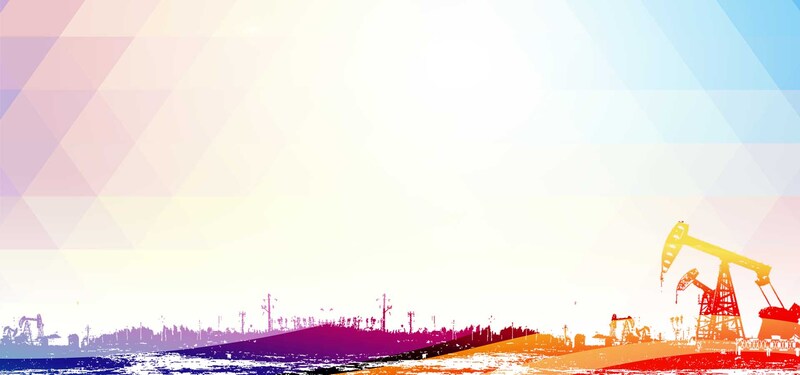 油田展板背景设计素材，高清JPG与简约PSD格式，一键下载
