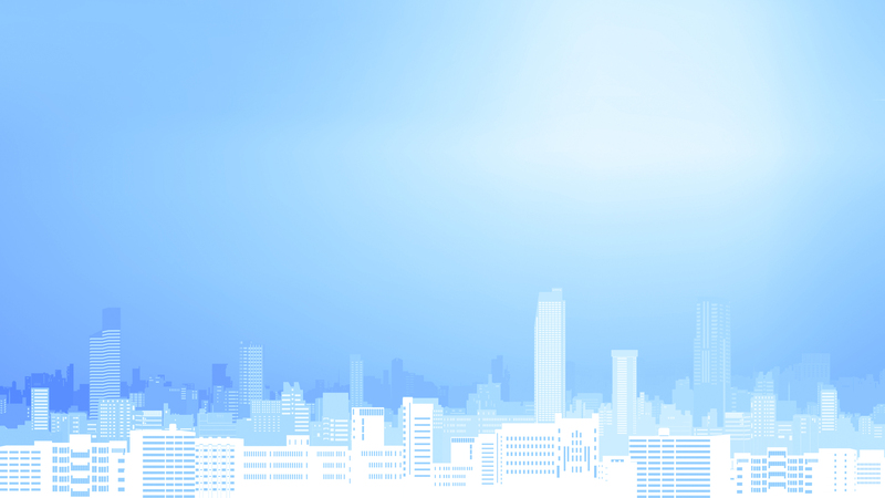 城市蓝调清新背景，高清JPG扁平简约设计素材下载