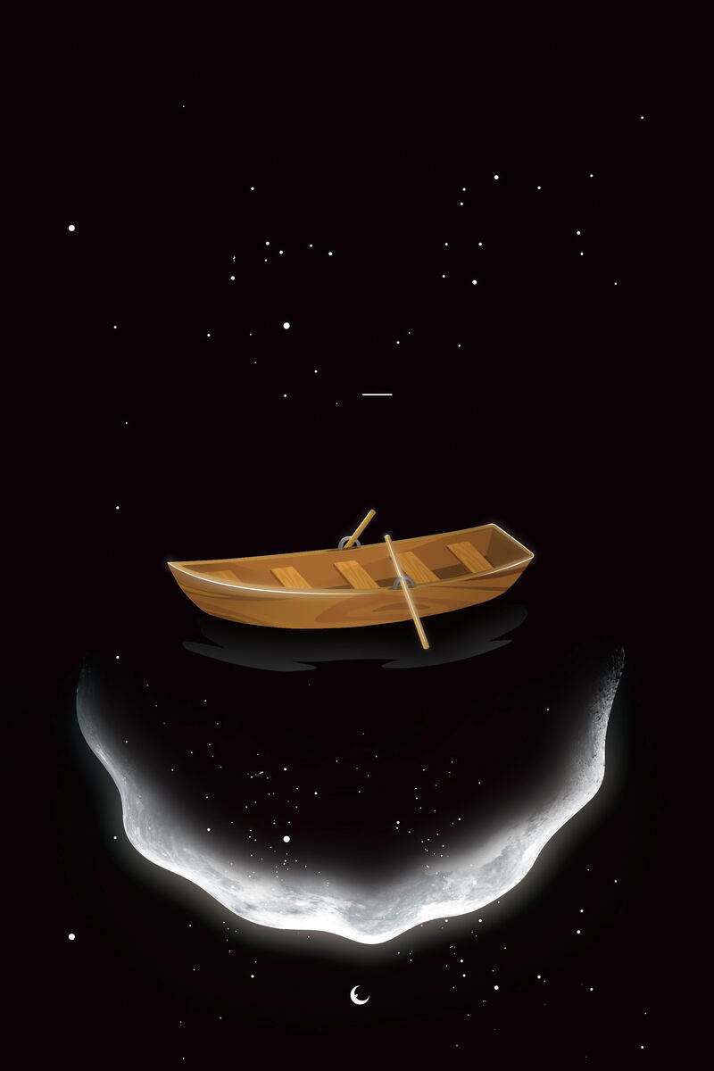 仲夏夜梦幻夜景PSD素材，高清JPG图片与另类设计元素，免费下载