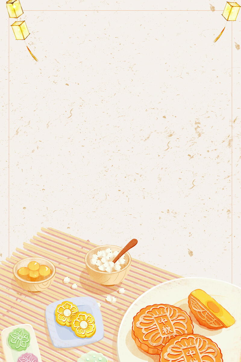 中秋节月饼促销，高清JPG海报与另类PSD设计素材下载
