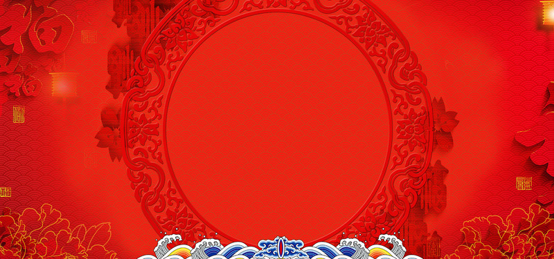 2017鸡年复古中国风设计素材，高清JPG/PSD格式，赢战新年！
