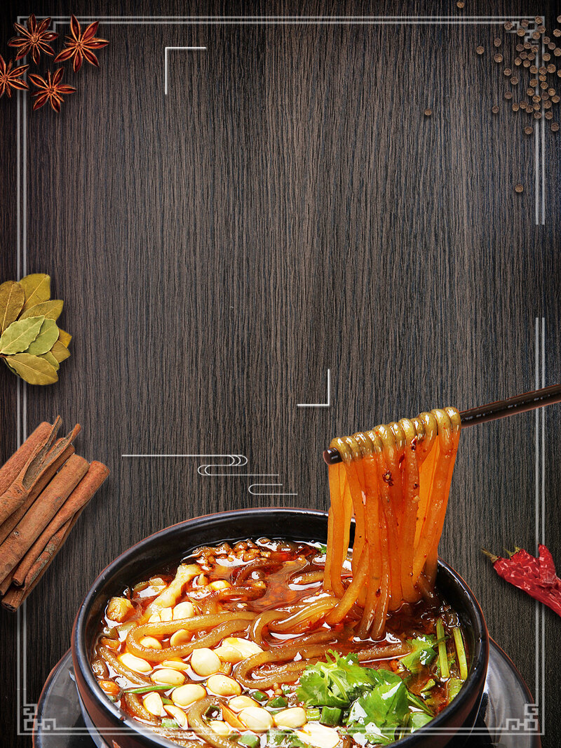 中式面馆美食高清图片与PSD设计素材下载，尽享传统面食魅力