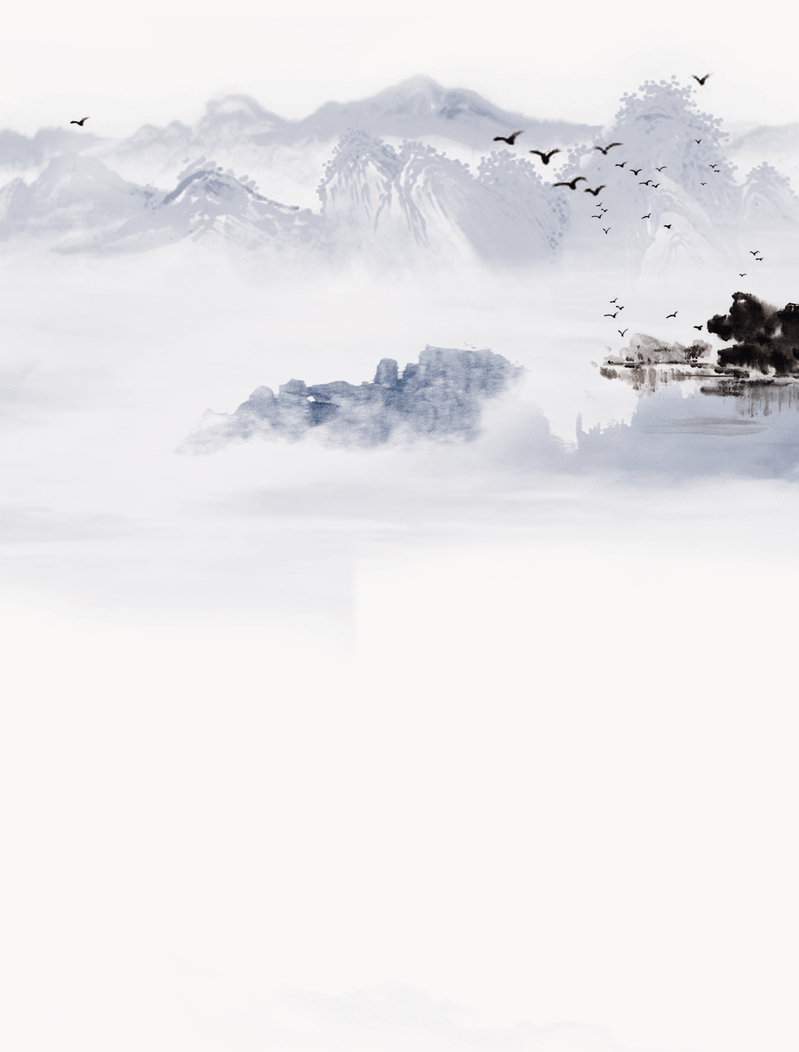水墨画背景素材，高清JPG图片下载，独特水墨图与国画风格设计元素
