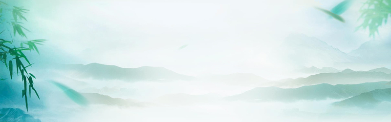 中国风手绘古风水墨banner，高清JPG与复古PSD素材下载