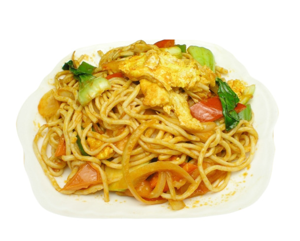 西红柿鸡蛋炒面高清PNG素材，透明图片装饰元素，生活实用设计下载
